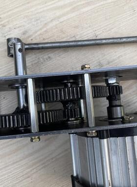 2XKU20伏v000瓦W手摇5发电机HZ赫兹0交流家用增速齿轮箱无刷2钕铁