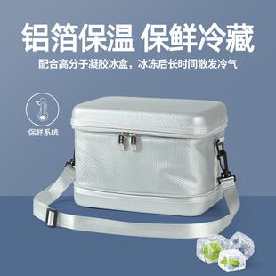 折CF1564叠车载加热保包手温提单户肩斜通挎加厚防水便当袋外勤上