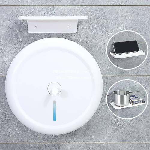 抽卷纸lHX-6012X壁挂式商用酒店大盘纸巾架厕所卫生间免盒l打孔省