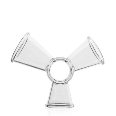 PC树脂风火轮量杯量勺盎司杯创意三头杯身实用酒吧酒具