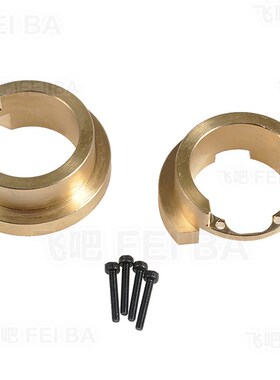 TRX4 TRX6 攀爬车桥边黄铜配重块 桥边转向配重 前后通用 单边82g