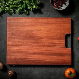 AI6双菜切板整F76J767S木蔷薇木乌檀木砧板厨房面板案板菜板L木圆