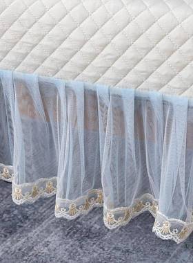 典雅法套式白色蕾轻钢琴丝防F5M69SH6尘罩全罩奢刚琴凳罩电子钢琴