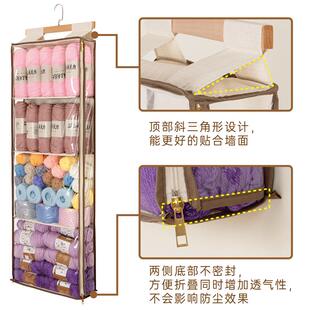 门后皮包收纳线袋袋墙挂挂式公仔展JNKD-ORG示悬架衣柜挂式毛布偶