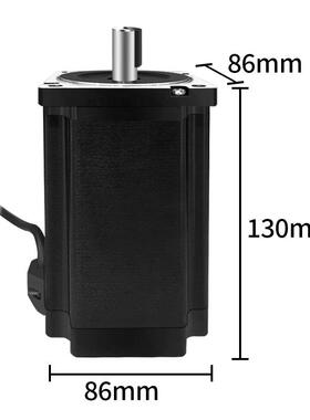 驱厂直销三相86环步进电机纺织机大力闭距12933工0动套装脉冲发生