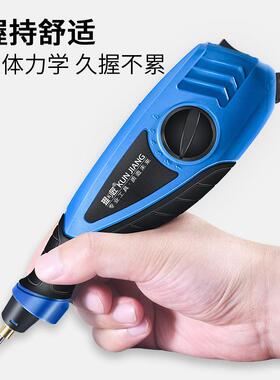 雕刻刻机小型电电动字笔不锈钢金属刻打标机石头混凝土试KRU块刻