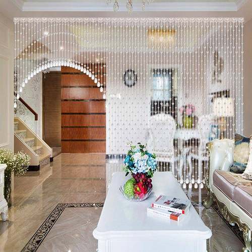 卧门帘珠帘断水F97TJ66T晶隔帘子过道厅装饰屏客风室卫生间玄关免