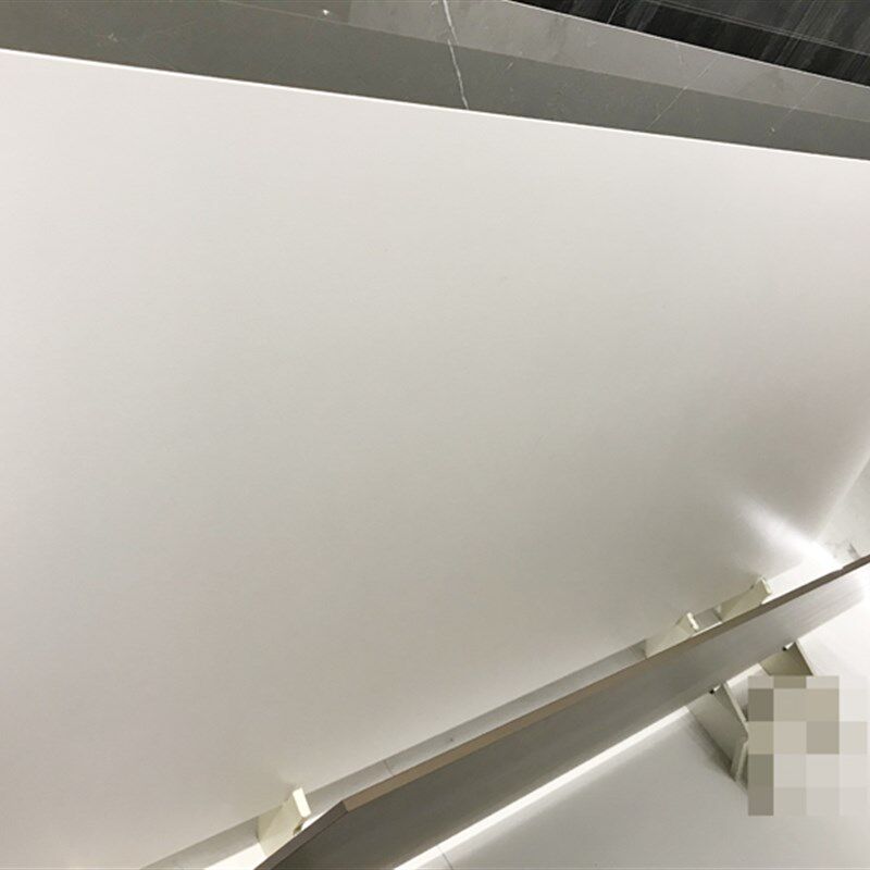 1200*2400*6溥板纯白色亮光哑光岩板砖 全屋客厅餐厅现代地砖墙砖