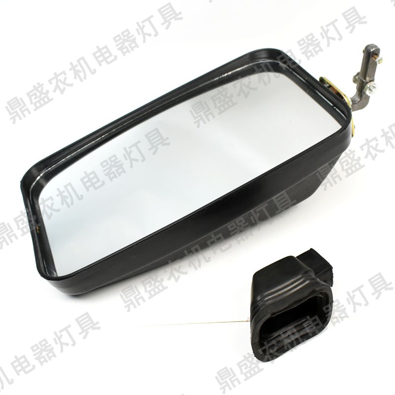 新疆老式勇猛收割机放光镜子后视镜倒车镜海山收割机农机配件