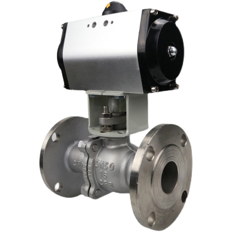 Q1F-1P/C气动法兰球切断 开关DN 32   5  100