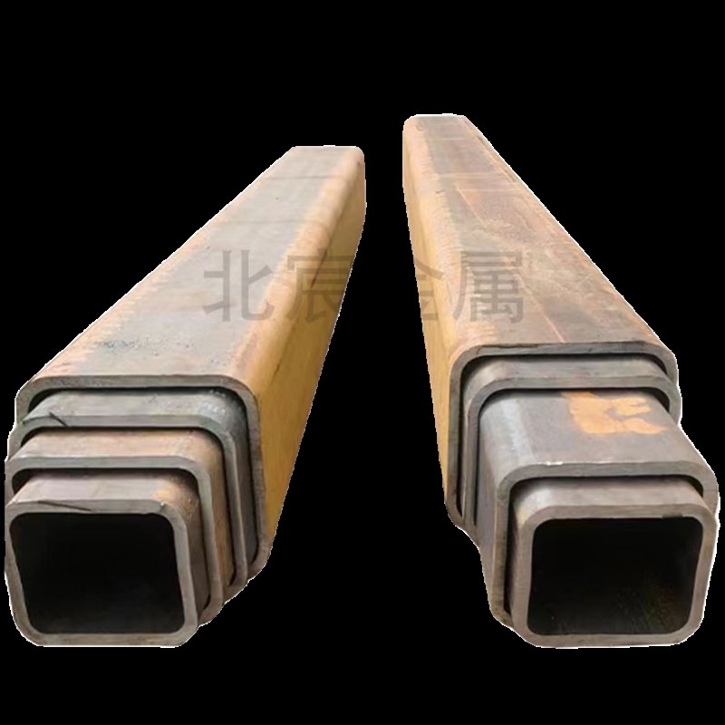 高强度无缝方管钢材厚壁锰钢方通伸缩吊臂方矩管空心方形管加工