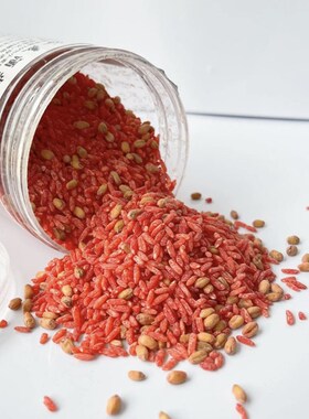 邑仁定制钓友酒米打窝米谷麦酒米野钓密封白色泡制钓鱼打窝料使用