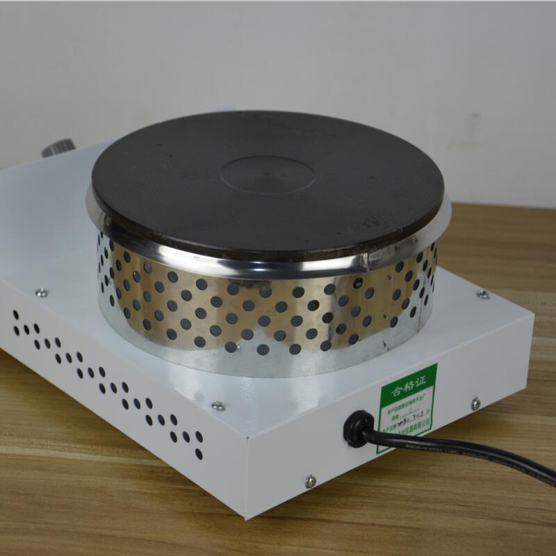 可加热封闭式电炉单联1000W2000w圆盘调温万用实验室小电热板炉盘