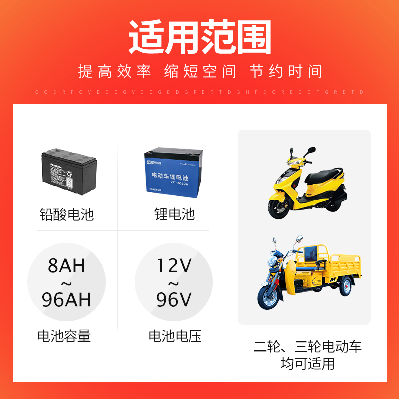 品禾电动车充电保护器自动断防过充智能定时延长线排插座