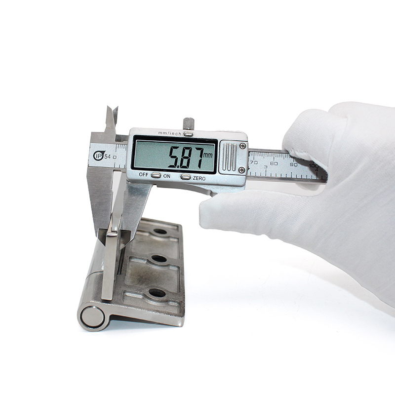 CL233-1工业烤箱柜门设备铰链30抛光不锈钢承重型平开折叠合页