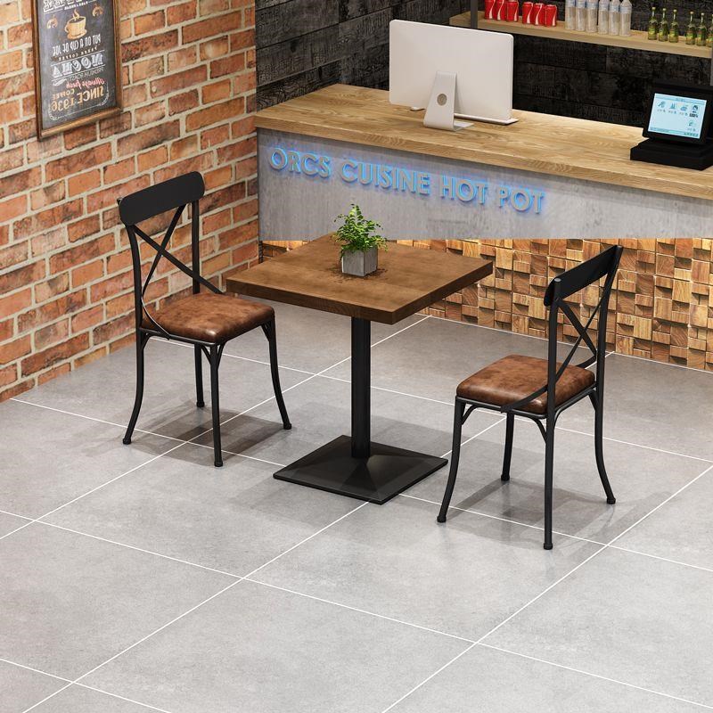 工业风复古铁艺酒吧清吧休闲人奶茶店酒馆烧烤店圆桌椅