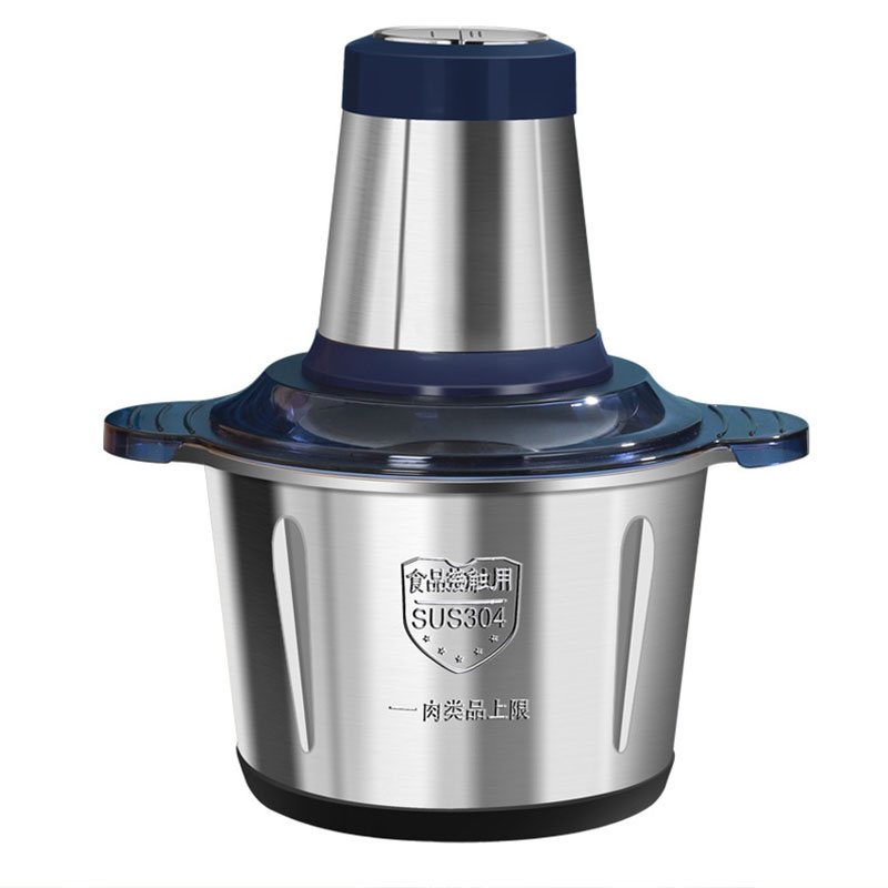全自动电动绞肉机多功能不锈钢搅拌料理机绞蒜蓉辣椒机家用绞肉机