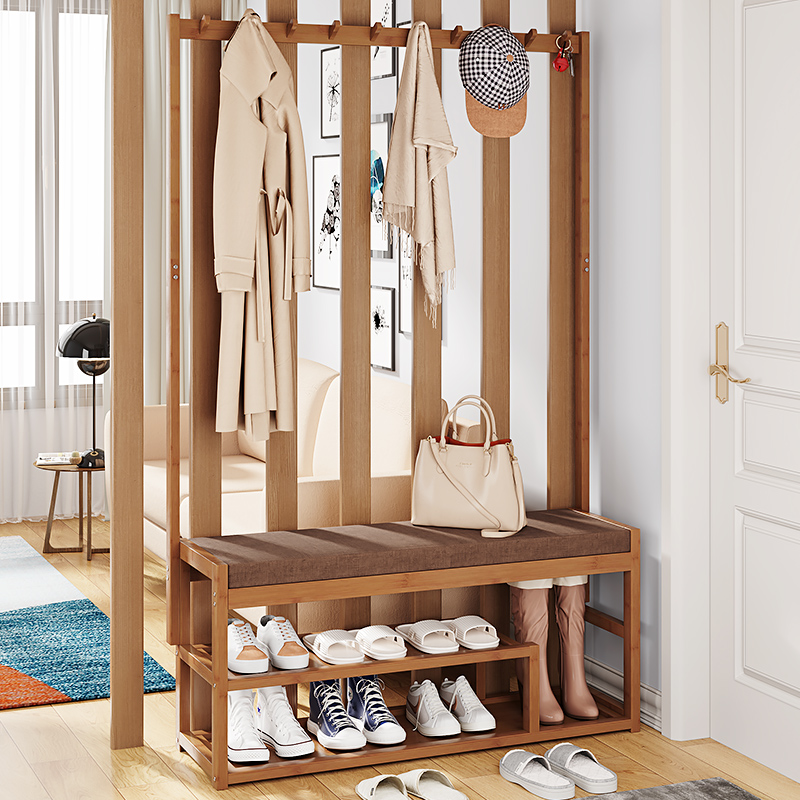 换鞋凳门口家用坐凳一体2022年新款穿鞋凳进门入户鞋架鞋柜可坐小