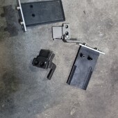 斯普艾特三代机滑板组合滑块下滑板打包机配件双电机配件