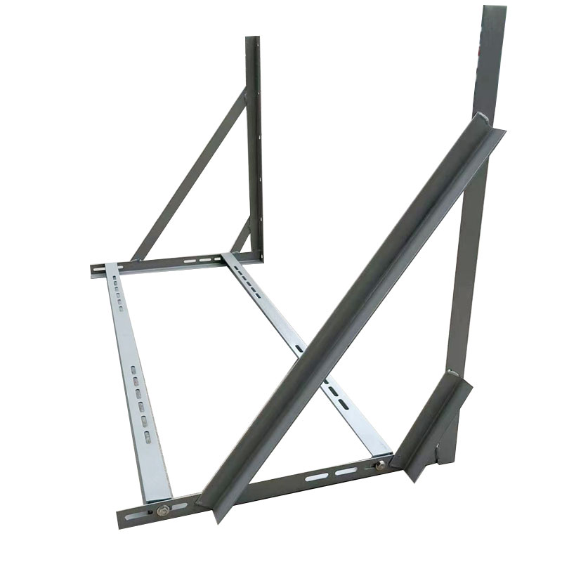 空调外机支架角铁架带横杆2匹3匹5匹P7匹空调架喷涂防锈空调铁架