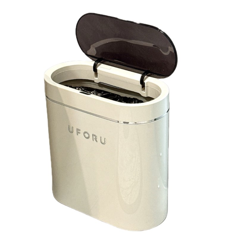 智能感应式垃圾桶家用202新款卫生间厕所夹缝卫生桶纸篓自动开盖