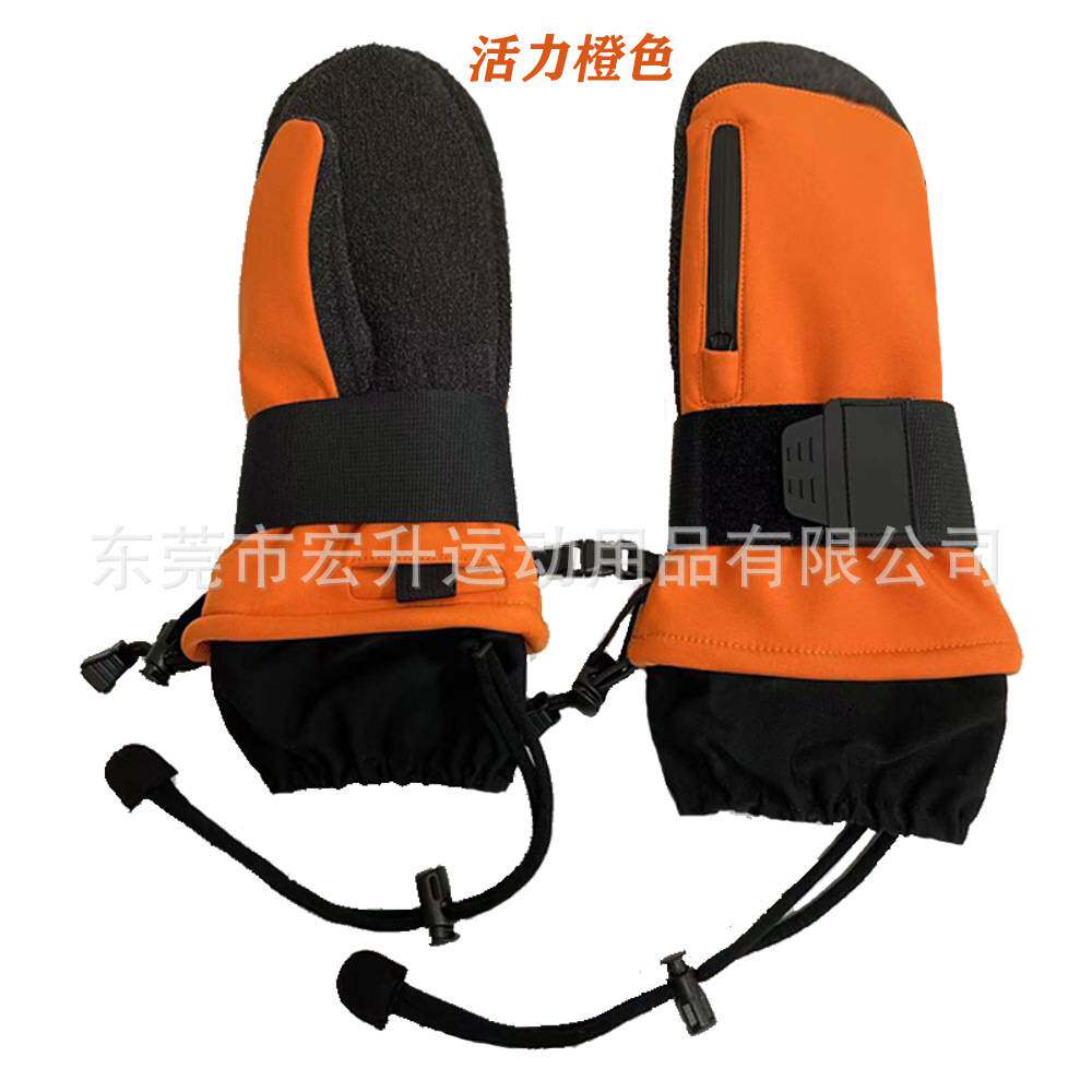 实体工厂单板滑雪手套男女款刻滑凯夫拉带护腕支撑防水保暖手闷子