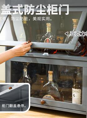 餐边柜家酒柜厨房31346子储物带门防尘碗柜茶水柜柜边柜柜置物柜
