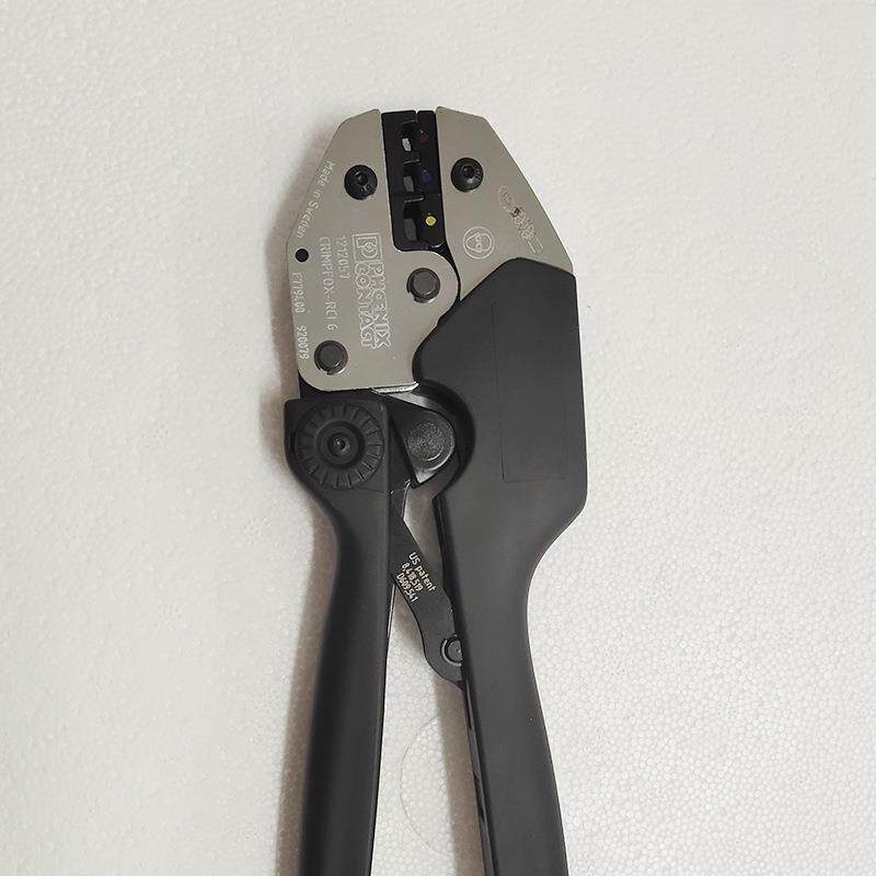缘铬钒锻造压588线钳钢非绝端头线端子钳具121工2057CRIMPFOX-RCI