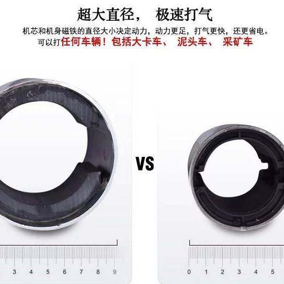 12V车载充气泵双缸480W大功率快速越野车用打气泵便携式玩沙游艇