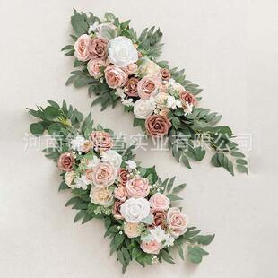 礼仿真花排DPO队日婚排装饰背景厂节家供货