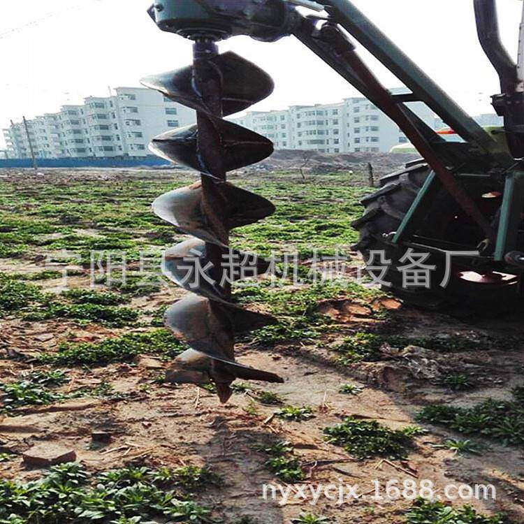 带直径20cm深度80cm树挖坑机机拖拉带输出轴挖坑设FEN备园栽林栽