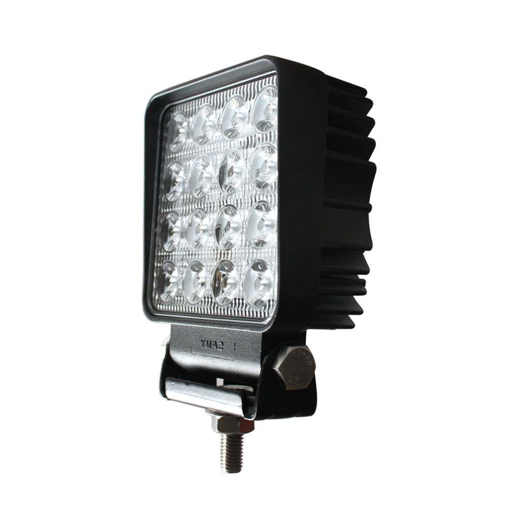 12V24V挖机大臂灯LED散光高亮工程车钩机铲车装载机叉车照明大灯
