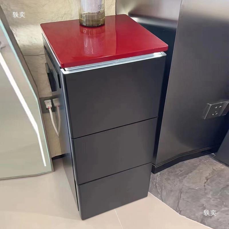 理发店工具柜美发店子简约不锈储物钢柜发剪发柜抽屉式HVL柜廊