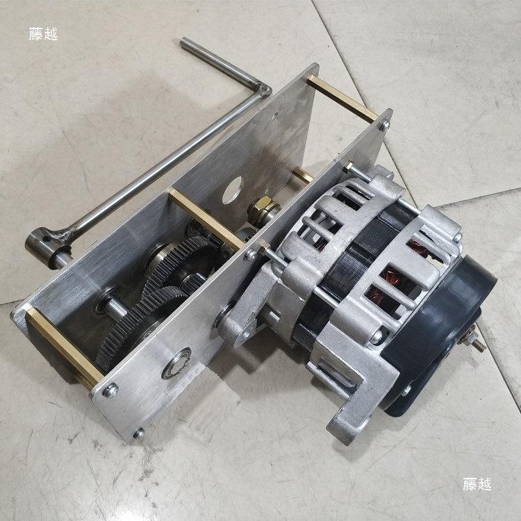 摇发电机增速齿轮箱220v伏154单独150000VW瓦永磁恒压无刷线1手22