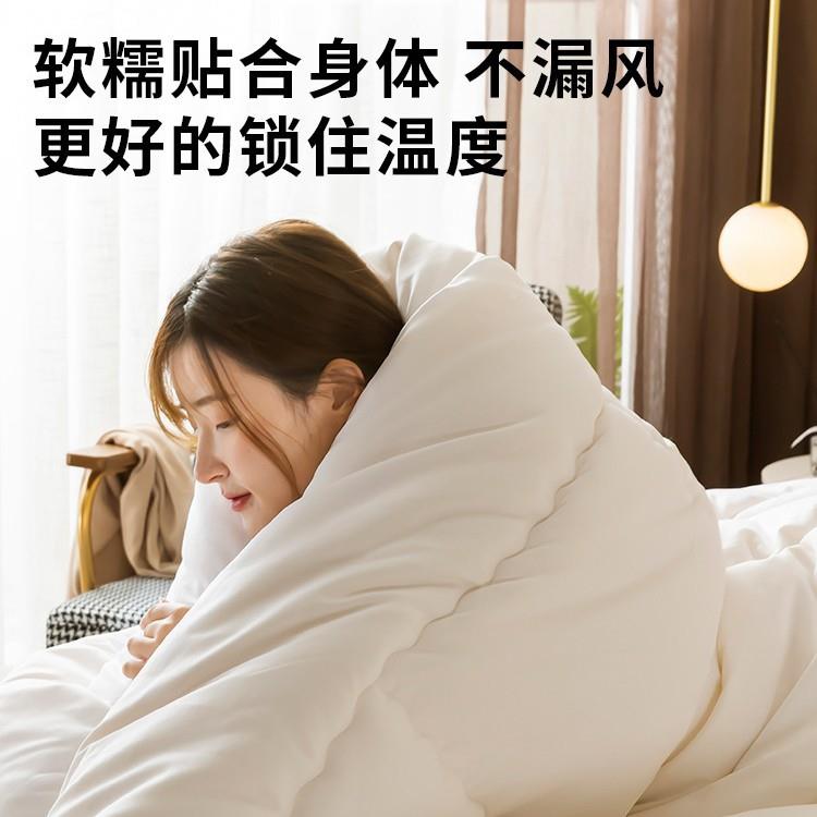 842869春被子冬被加厚保暖棉被10斤秋8宿舍单人学生被季芯被冬羽