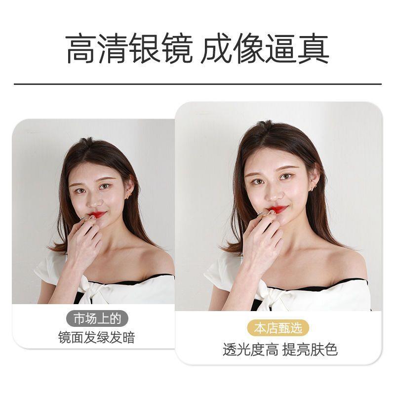 网红拍照全穿衣镜子挂墙身化妆贴墙自粘家用OOL女生壁卧室挂镜免