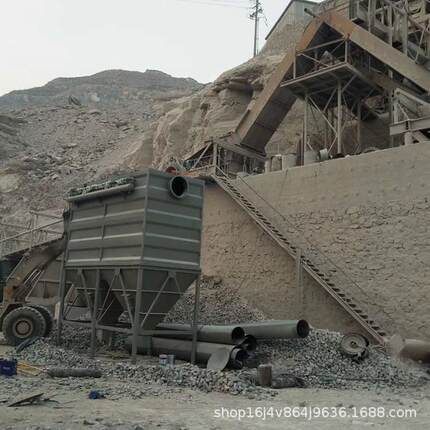 10万风生量山产线破矿碎机XAO粉处理设尘备脉冲布袋除尘器