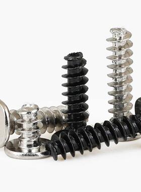 黑色加自硬/镀螺镍473CB大平头平尾攻丝薄扁头自攻钉M1.2M1螺.4M2