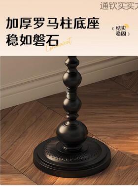 法式几中古风小茶几可移动客厅沙柜复边古风小圆边桌发C-FDY437艺