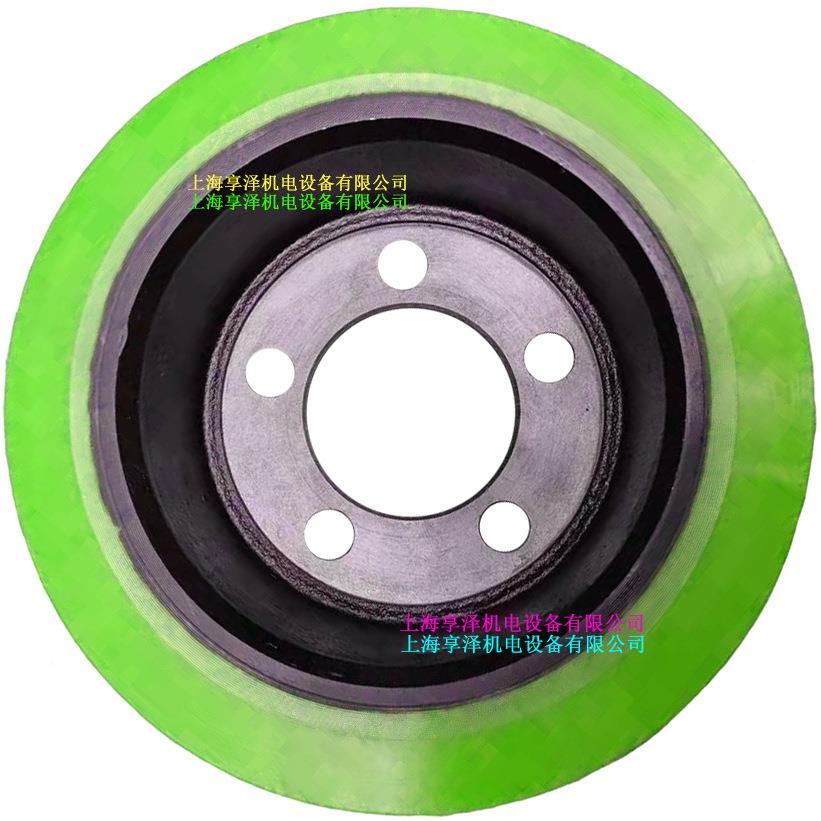 2吨250林德电动搬运车20聚AP驶轮后轮子地牛行氨包胶轮酯橡皮轮胎