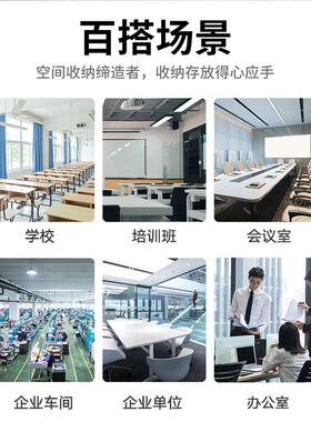 钢制文件柜办公室资料财务证收纳柜柜带锁柜铁皮柜JH-65232凭加厚