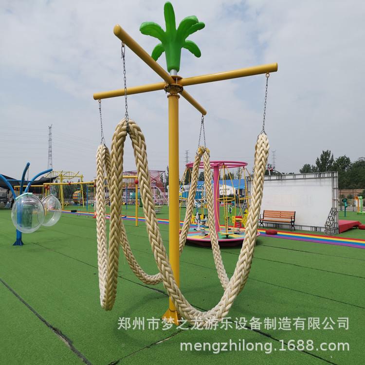 湖北武意汉无42365动力红创秋千新型乐项网目体娱能乐园