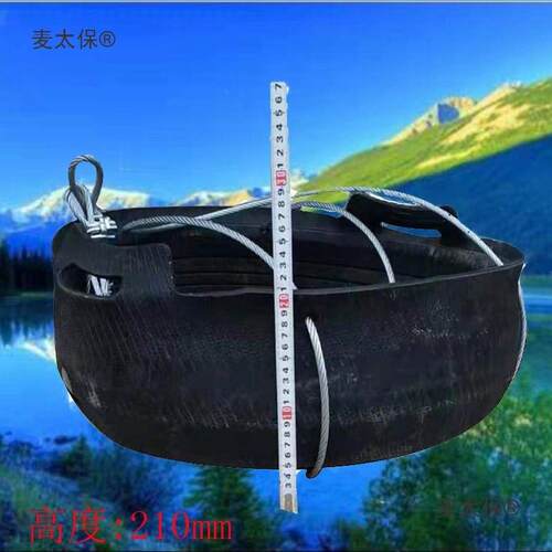 销地用建轮工胎吊直沙斗吊混筑凝土小型吊PSL机吊料皮斗加厚上麦