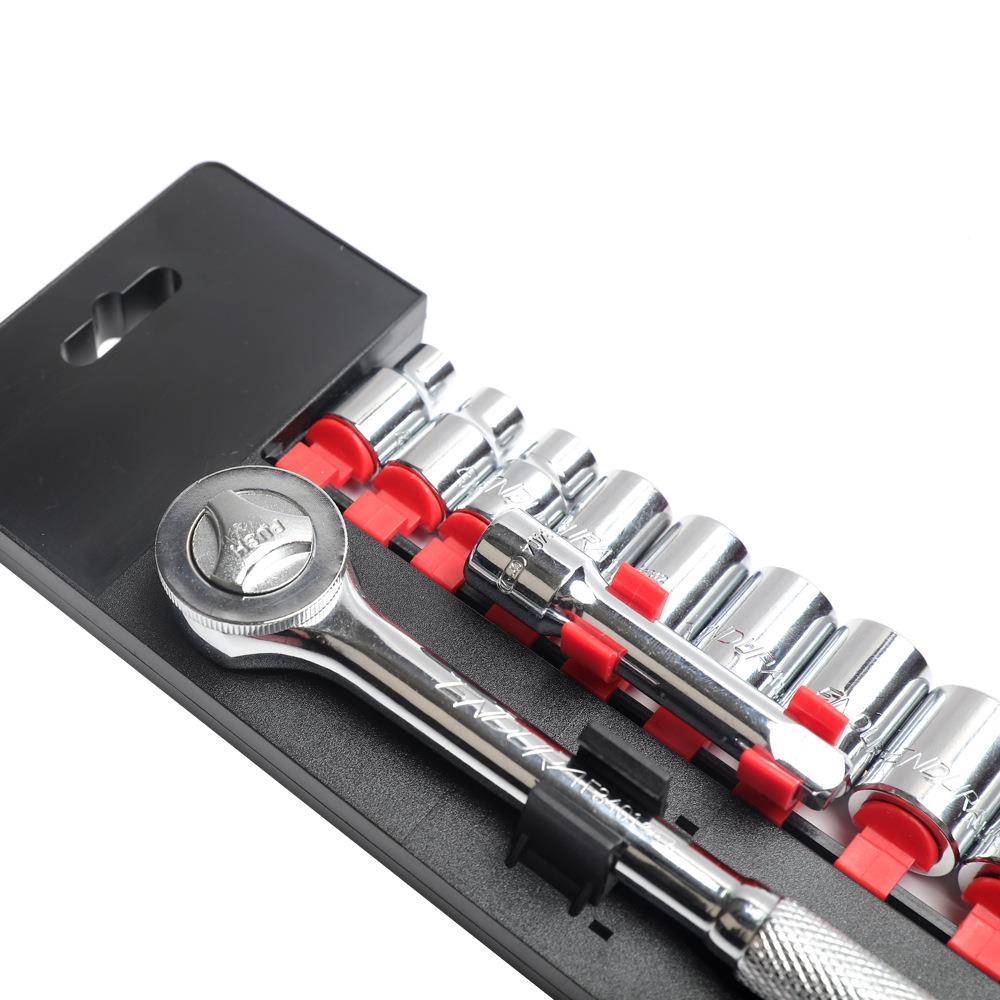 塑夹装40套11m件m系列套筒组套/8"机修工具套装E1QWS29