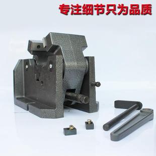 圆圆形钢棍钢圆形物管WTI虎体V型中心虎钳重型平口双向台柱钳