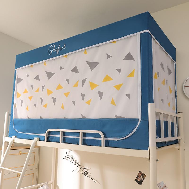 厂家直上发三开门约学生下简铺FLX20082蚊帐蚊不锈钢支架防遮光宿