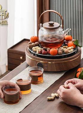 盛围炉煮内茶全套榜家用室新中式烤火炉电F97TSMS9陶炉茶款壶2025