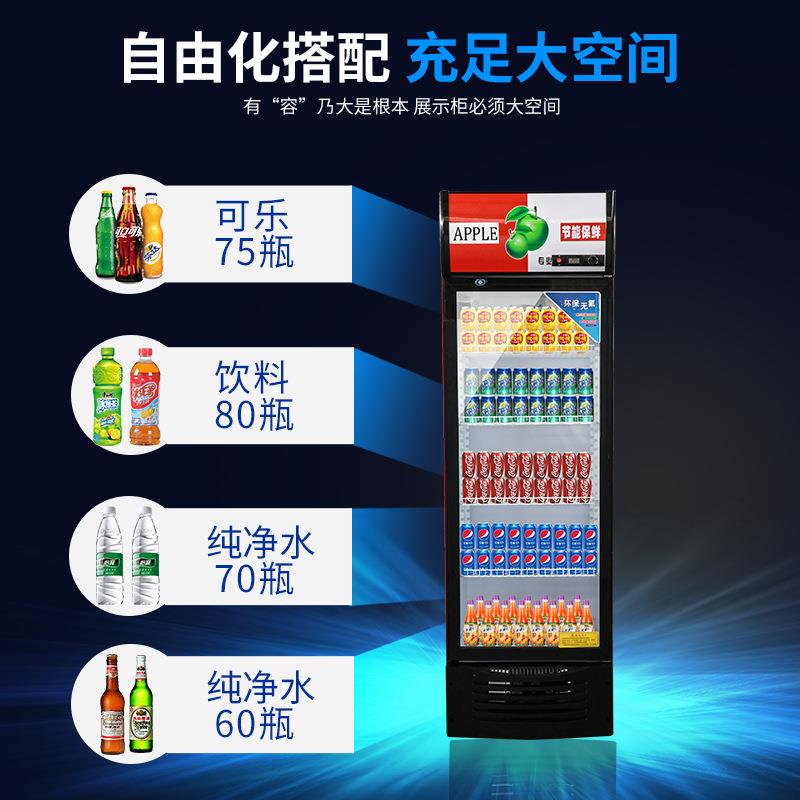 商用立式双门展示冰柜鲜水果保柜箱藏冰柜啤951酒柜冷柜饮料柜