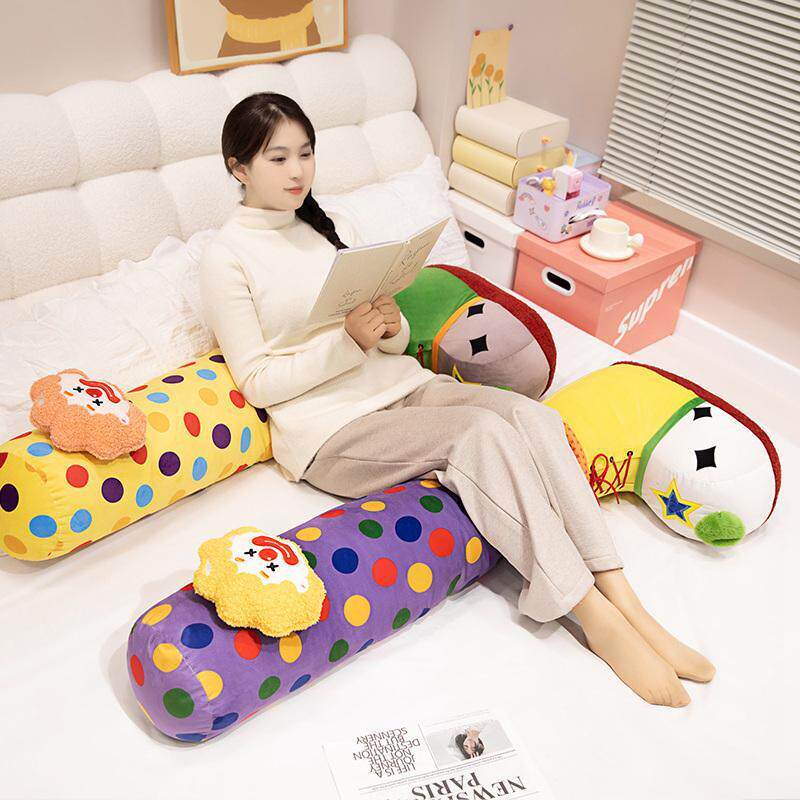 小枕长条丑睡觉抱沙发靠枕上宿舍床头靠垫女生卧室床侧睡夹腿小丑