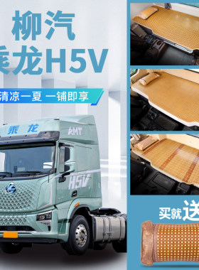 柳汽乘龙h5v货车用品大全驾驶室改装内饰装饰配件卧铺垫凉席床垫